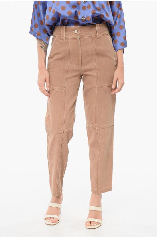  이브살로몬 스트레이트 팬츠 24EFP001XXB06W 0 A2206 Brown