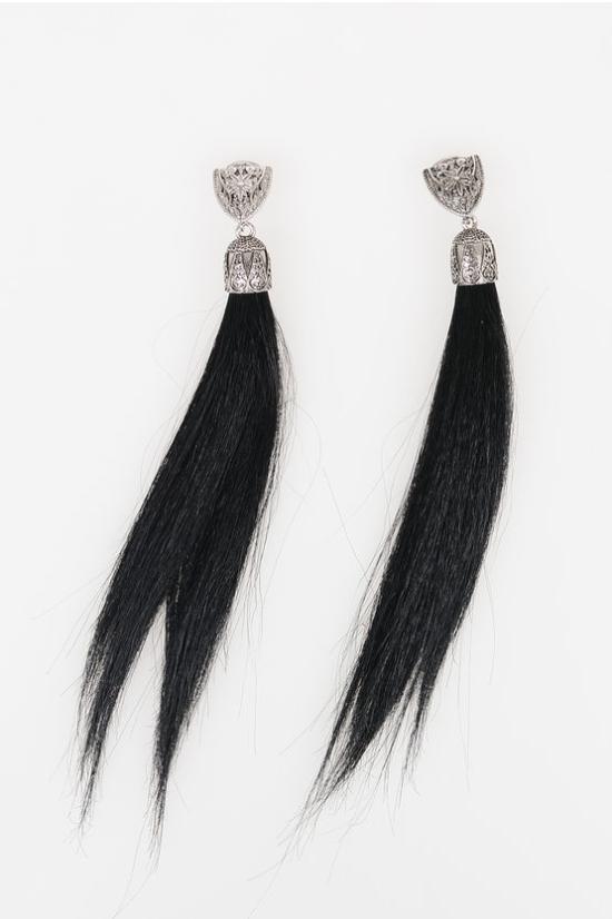  디스퀘어드2 이어링 ERW0035 37201082 M1074 Black