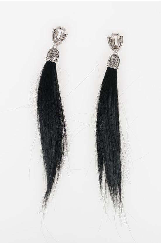  디스퀘어드2 이어링 ERW0035 37201082 M1074 Black - DSQUARED2