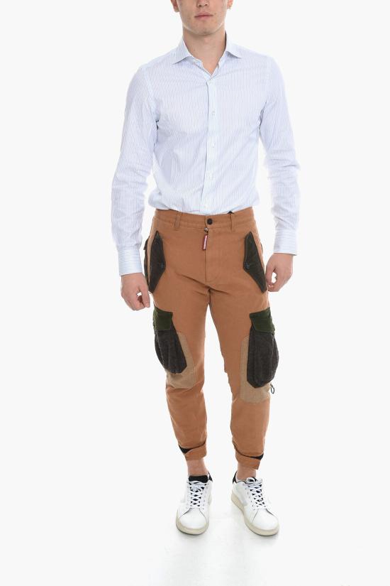  디스퀘어드2 카고 팬츠 S71KB0464 S52016 154 Brown - DSQUARED2