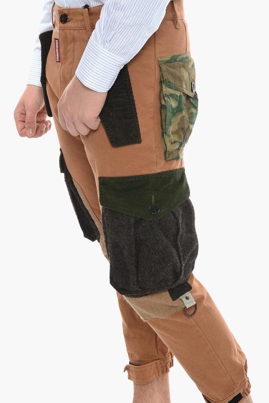  디스퀘어드2 카고 팬츠 S71KB0464 S52016 154 Brown - DSQUARED2