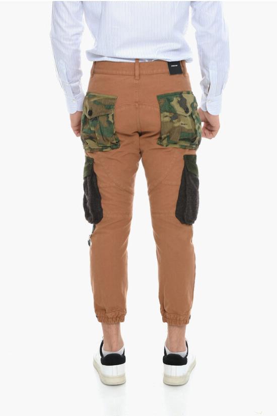  디스퀘어드2 카고 팬츠 S71KB0464 S52016 154 Brown - DSQUARED2