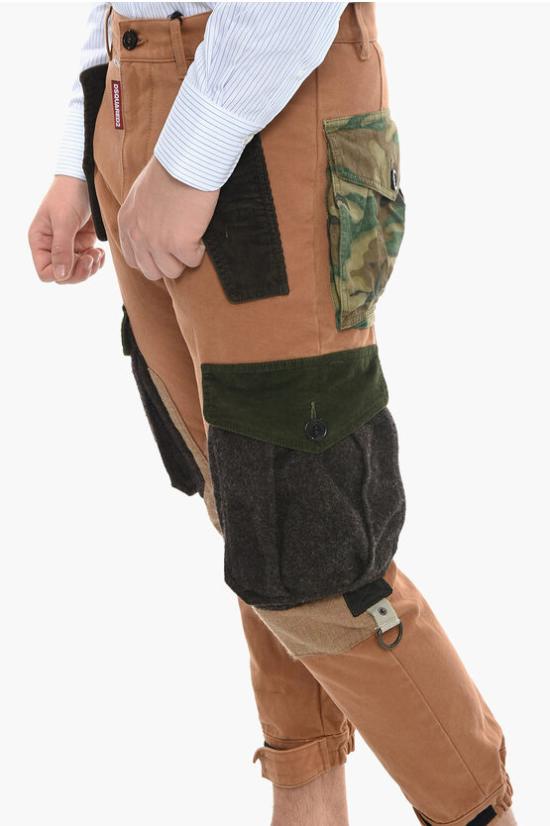  디스퀘어드2 카고 팬츠 S71KB0464 S52016 154 Brown - DSQUARED2