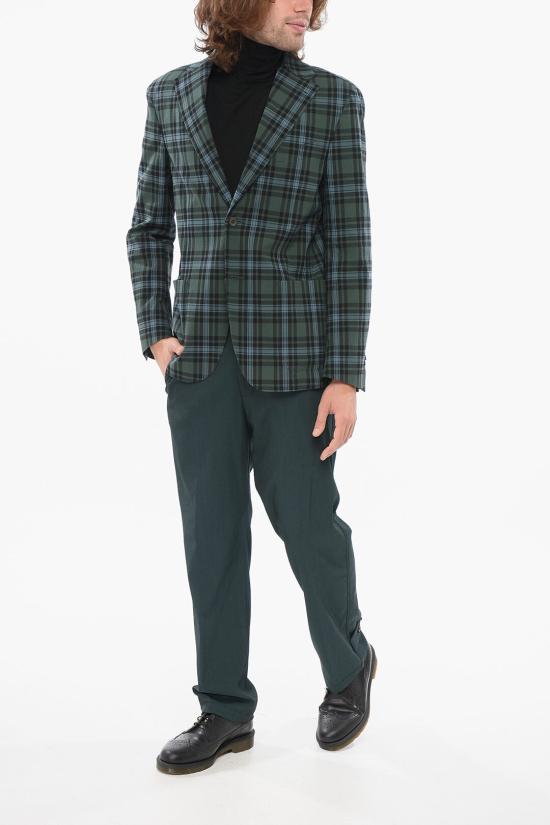  꼬르넬리아니 수트 자켓 91XZ95 3166530 050 Green - CORNELIANI