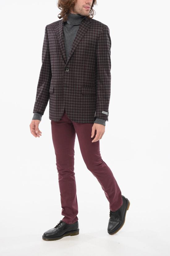  꼬르넬리아니 수트 자켓 826R43 8836372 040 Burgundy - CORNELIANI