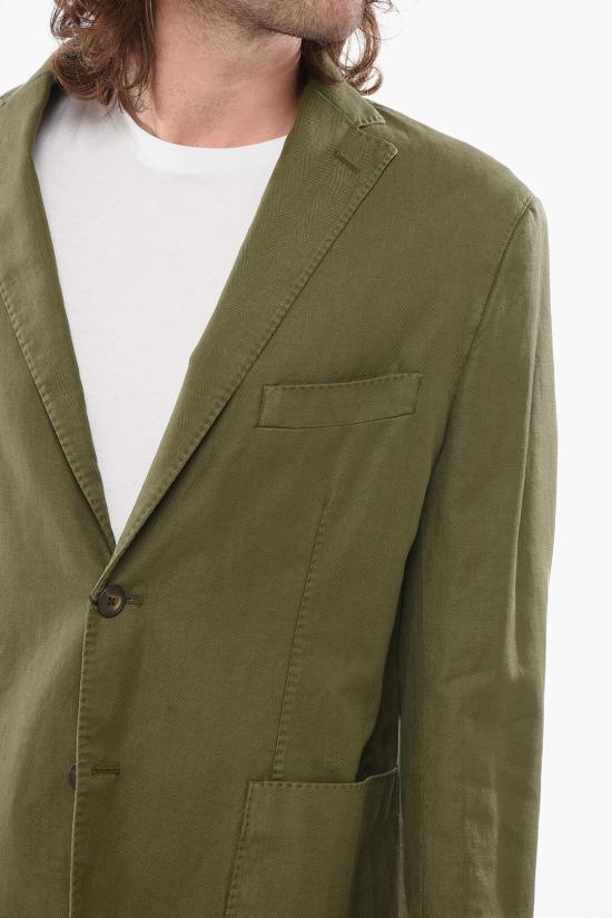  꼬르넬리아니 수트 자켓 87YAZ1 1120153 050 Military Green - CORNELIANI