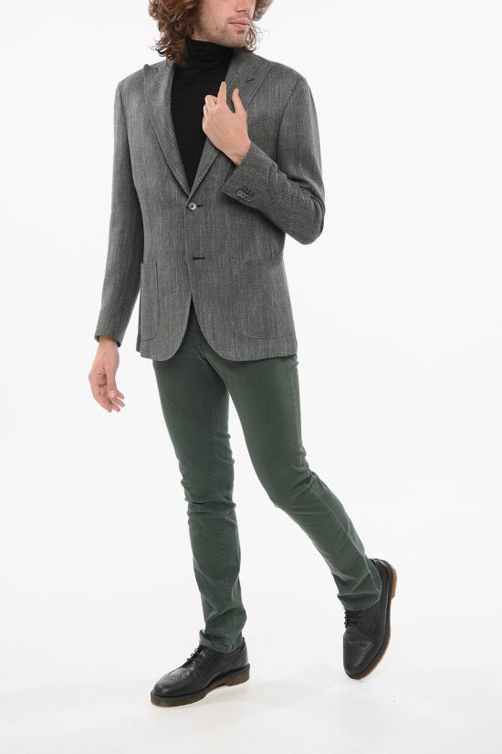  꼬르넬리아니 수트 자켓 91XY83 3116223 050 Green - CORNELIANI