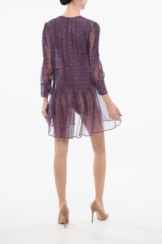  로베르토 카발리 숏 원피스 JDT720XTE1503000 Violet - ROBERTO CAVALLI