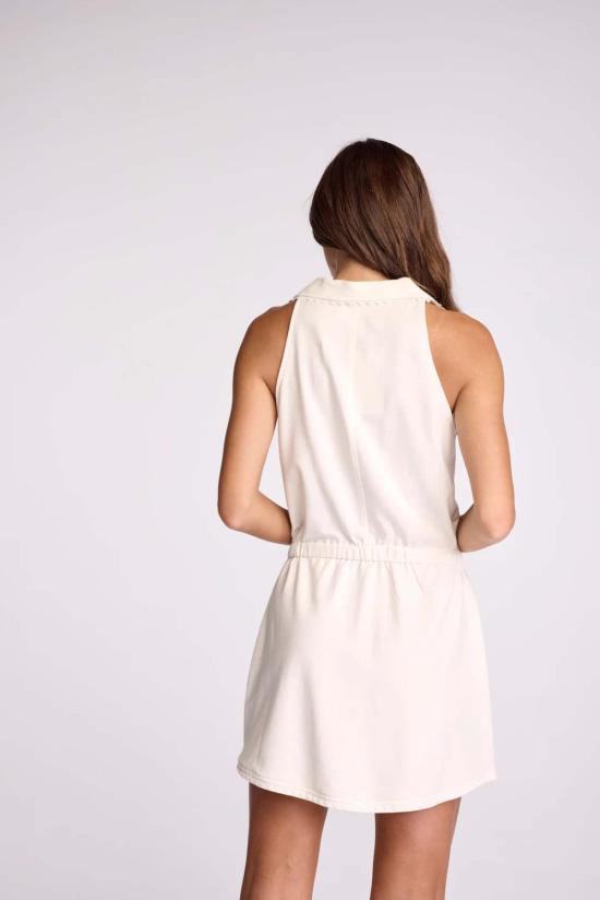  선데이즈 숏 원피스 선데이 카리나 드레스 코코넛 밀크 - SUNDAYS