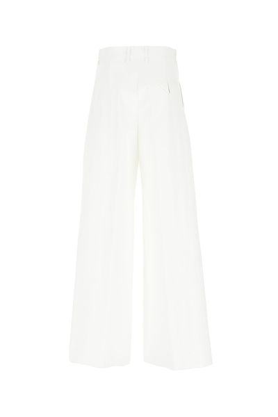 25SS 보테가베네타 스트레이트 팬츠 600982 VKJ609122 WHITE - BOTTEGA VENETA