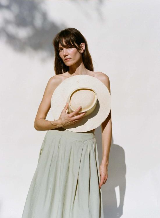  Emma Rothkopf 롱 스커트 에마 로스코프 바워 플리츠  엘름 - EMMA ROTHKOPF