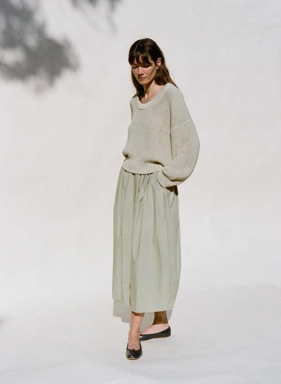  Emma Rothkopf 롱 스커트 에마 로스코프 바워 플리츠  엘름 - EMMA ROTHKOPF