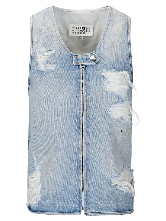 25SS MM6 메종마르지엘라 민소매 티셔츠 S62FB0072M30018 964