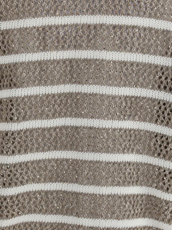 25SS 브루넬로 쿠치넬리 스웨터 MCO558906 CKE88 BEIGE - BRUNELLO CUCINELLI