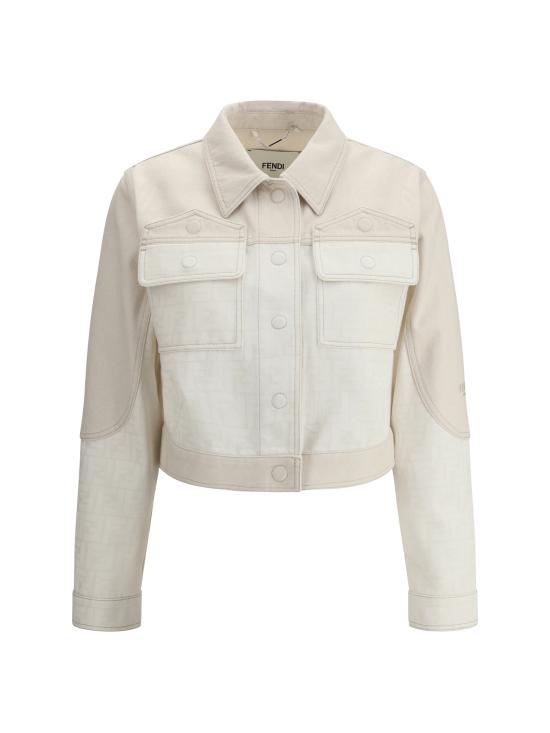 25SS 펜디 자켓 FLF810AT1E F08QQ CREAM