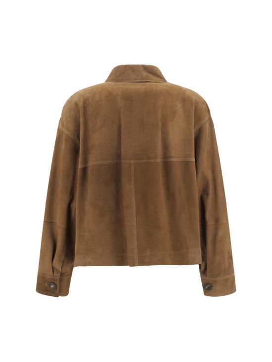 25SS 브루넬로 쿠치넬리 자켓 MPCAI7762 C7495 BROWN - BRUNELLO CUCINELLI