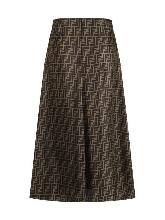 25SS 펜디 스커트 FQ7601A8G3 F1440 BROWN - FENDI