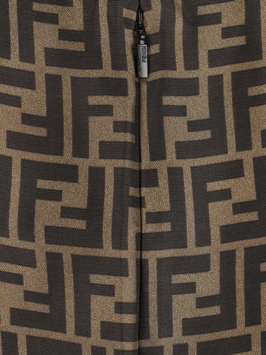 25SS 펜디 스커트 FQ7601A8G3 F1440 BROWN - FENDI