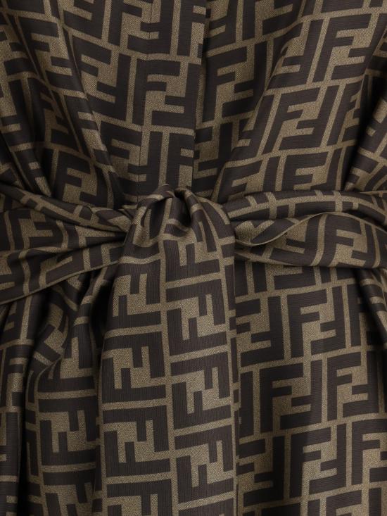 25SS 펜디 숏 원피스 FDB613A8G3 F1440 BROWN - FENDI