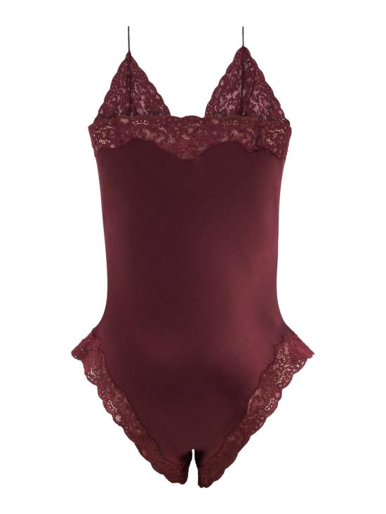 24FW 생로랑 의류 803912Y001W6011 BORDEAUX Red - SAINT LAURENT