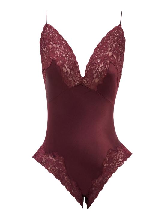 24FW 생로랑 의류 803912Y001W6011 BORDEAUX Red