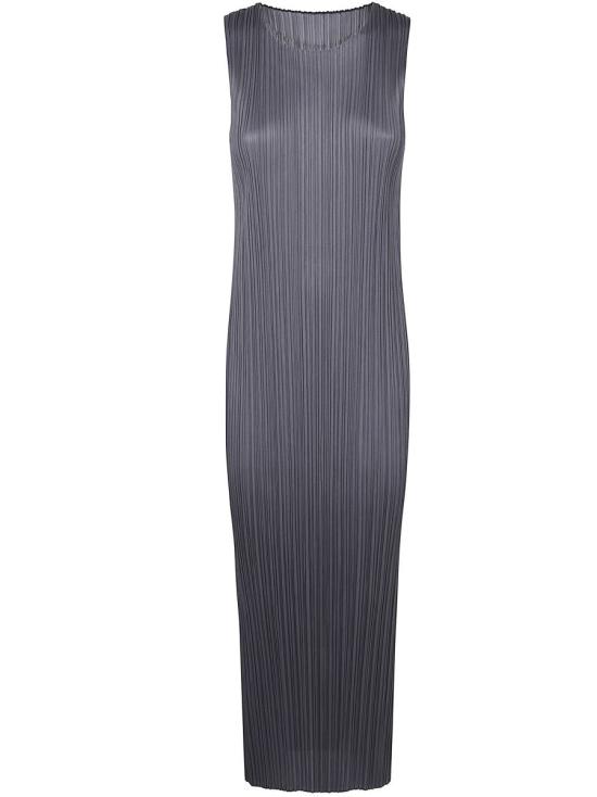 25SS 플리츠플리즈 미디 원피스 PP56JH114 12 GREY