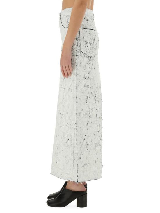 25SS MM6 메종마르지엘라 숏 스커트 S62MI0027 M30028961 WHITE - MM6 MAISON MARGIELA