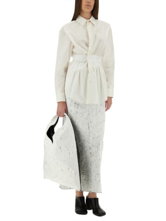 25SS MM6 메종마르지엘라 숏 스커트 S62MI0027 M30028961 WHITE - MM6 MAISON MARGIELA