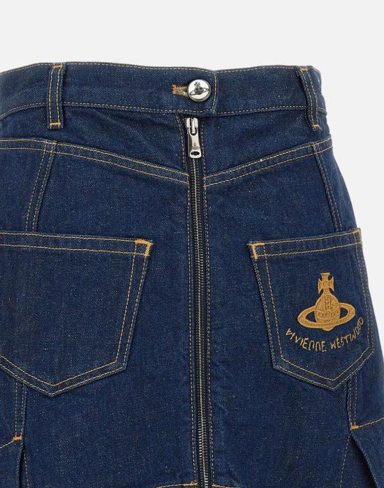 25SS 비비안웨스트우드 숏 스커트 19030016 W0162K406 NAVY - VIVIENNE WESTWOOD