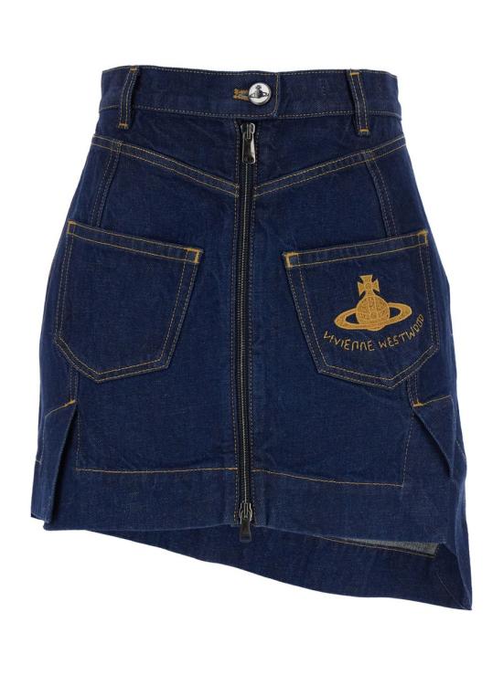 25SS 비비안웨스트우드 숏 스커트 19030016 W0162K406 NAVY