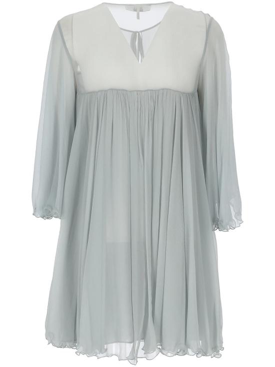 25SS 끌로에 미디 원피스 25SRO2711601N GREY - CHLOE