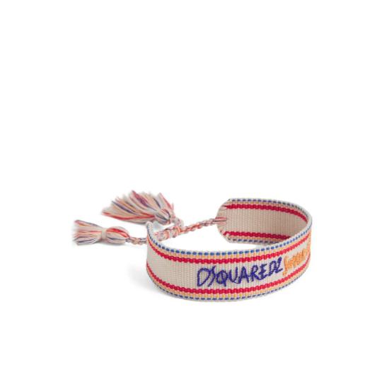 25SS 디스퀘어드2 브레이슬릿 ARM0203 13MO0055 M037 WHITE - DSQUARED2