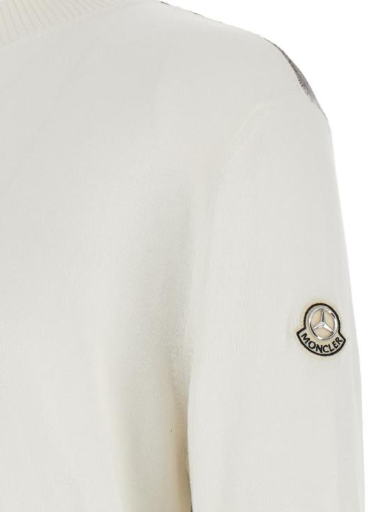 25SS 몽클레어 BY 니고 코튼 스웨터 K14019C00004M1113034 WHITE - MONCLER