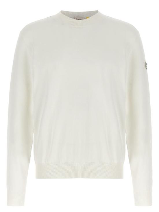 25SS 몽클레어 BY 니고 코튼 스웨터 K14019C00004M1113034 WHITE