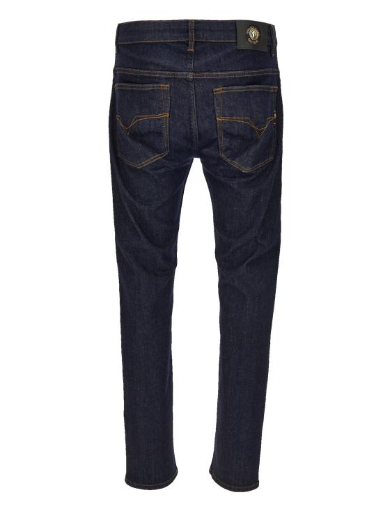 25SS 베르사체 스트레이트 팬츠 78GAB5D0 CDWA7904 Blue - VERSACE