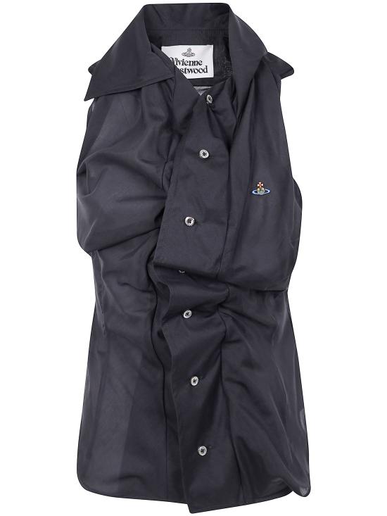 25SS 비비안웨스트우드 블라우스 15010067 W012U N401 BLACK