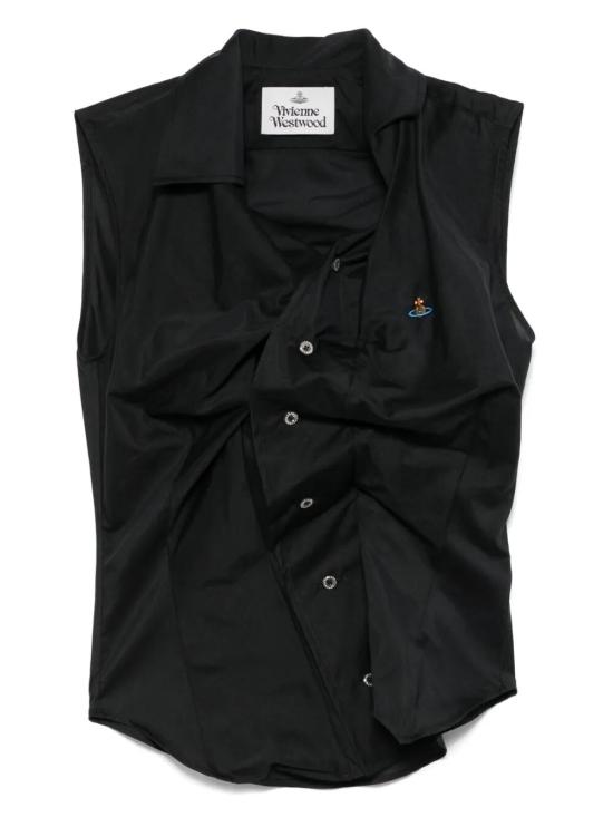 25SS 비비안웨스트우드 블라우스 15010067 W012U N401 BLACK - VIVIENNE WESTWOOD