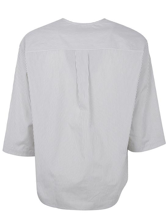 25SS 르메르 긴팔 티셔츠 TO1326 LF1409 MU335 CREAMY WHITE TAUPE BLACK - LEMAIRE