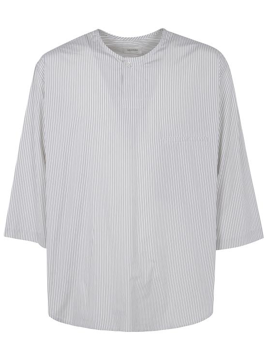 25SS 르메르 긴팔 티셔츠 TO1326 LF1409 MU335 CREAMY WHITE TAUPE BLACK - LEMAIRE