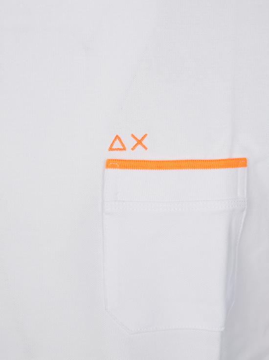 25SS 썬 68 반팔 티셔츠 T35124 01 BIANCO - SUN 68