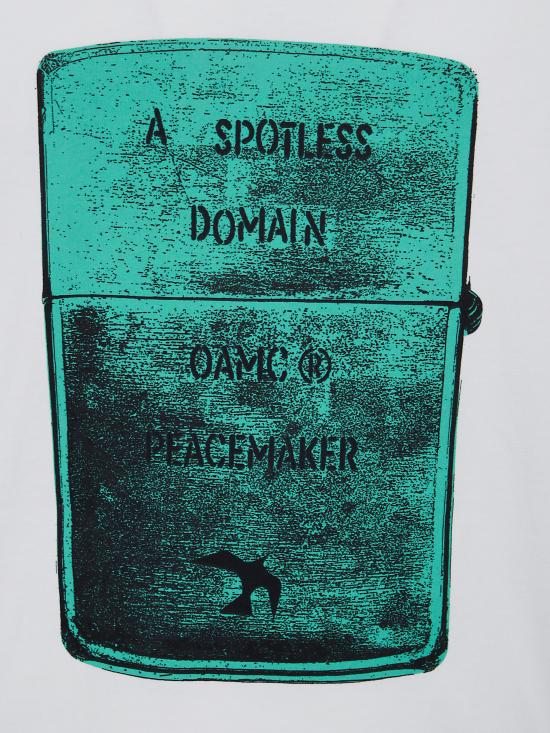 25SS OAMC PEACEMAKER 반팔 티셔츠 PCM1OT02RJE002002 305786 SNOW WHITE - OTHER BRANDS