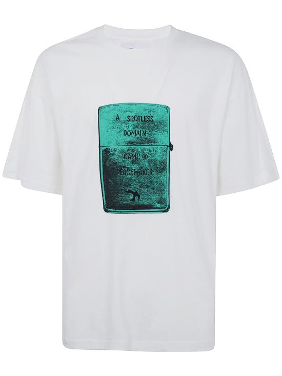 25SS OAMC PEACEMAKER 반팔 티셔츠 PCM1OT02RJE002002 305786 SNOW WHITE