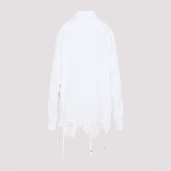 25SS 발렌시아가 블라우스/셔츠 831656 TRO37 9000 WHITE - BALENCIAGA