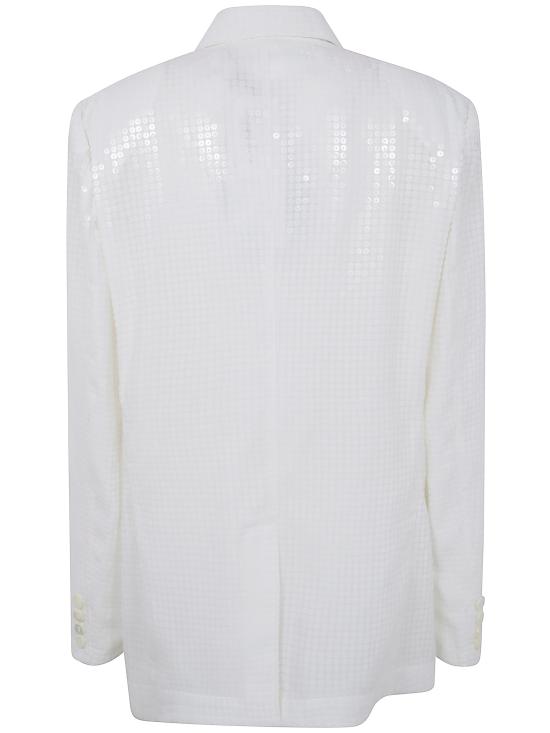  준야 와타나베 꼼데가르송 수트 자켓 JO J014 2 WHITE WHITE - JUNYA WATANABE COMME DES GARCONS