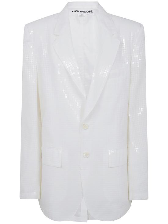  준야 와타나베 꼼데가르송 수트 자켓 JO J014 2 WHITE WHITE