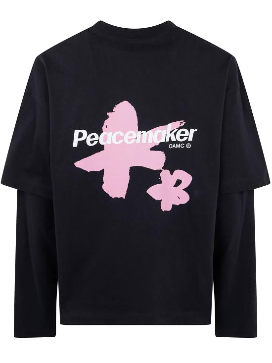 25SS OAMC PEACEMAKER 탑 PCM1OT05NJE003099 305780 BLACK - OTHER BRANDS