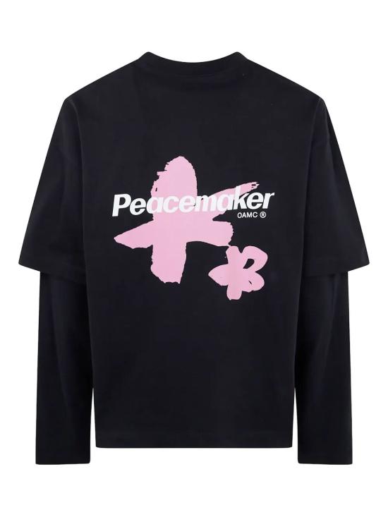 25SS OAMC PEACEMAKER 탑 PCM1OT05NJE003099 305780 BLACK - OTHER BRANDS