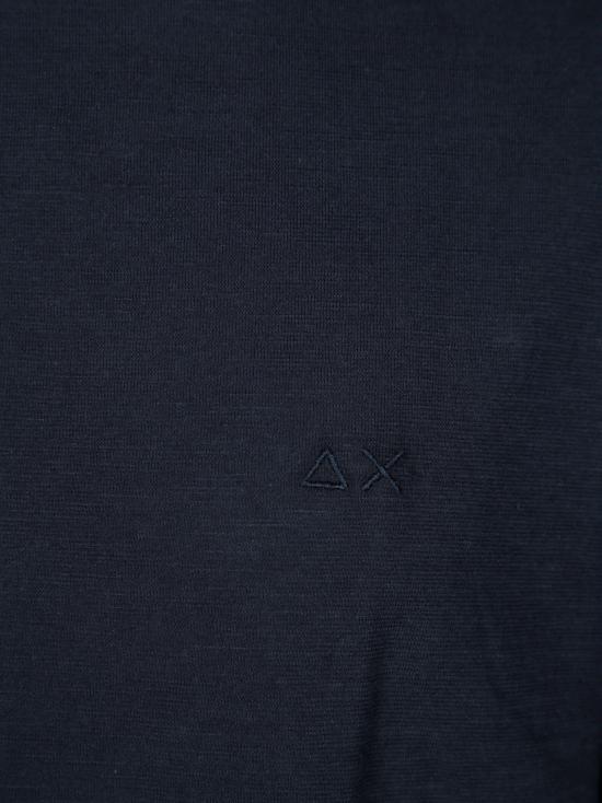 25SS 썬 68 반팔 티셔츠 T35118 07 NAVY BLUE Blu Navy - SUN 68