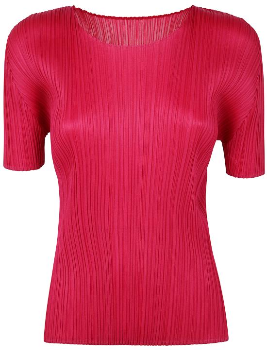 25SS 플리츠플리즈 셔츠 PP56JK403 23 CARMINE