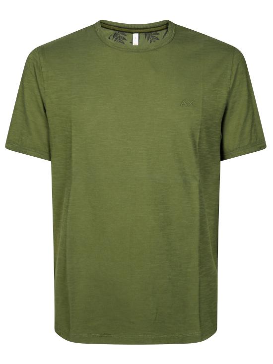 25SS 썬 68 반팔 티셔츠 T35118 37 VERDE SCURO Verde